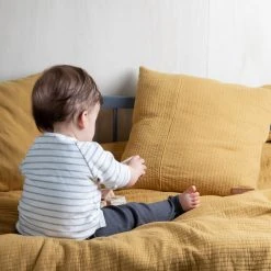 Little Dutch LD Duvet Set Pure 100x140 Linen