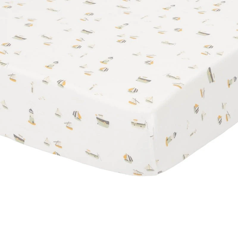 Little Dutch Linen LD Cot Fitted Sheet 120 X 60 22 Little Dutch Linen LD Cot Fitted Sheet 120 X 60