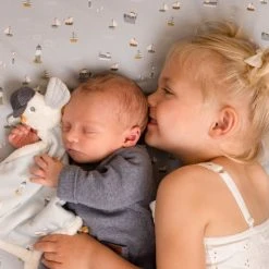 Little Dutch LD Cot Fitted Sheet 140 X 70 Linen