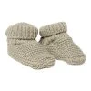 Little Dutch Linen LD Knitted Baby Booties S1