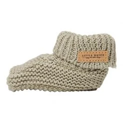 Little Dutch Linen LD Knitted Baby Booties S1