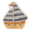Little Dutch LD Rug Blue Boat 105x120cm