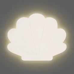 Jollein Wall Deco Wood Shell Light Décor