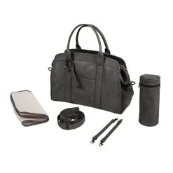 Jollein Baby Bag Grey Bath & Changing