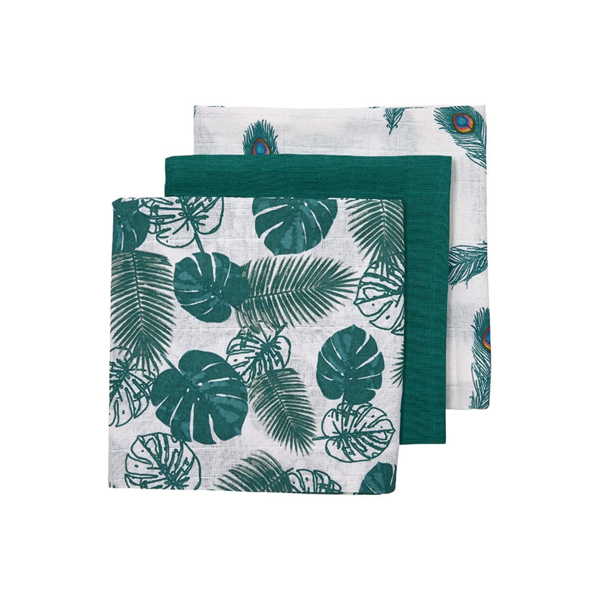 Meyco Swaddle 3 Pack 70x70 Cm Linen 3 Meyco Swaddle 3 Pack 70x70 Cm Linen