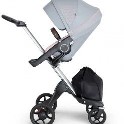 Stokke Xplory 2018 V6 Stroller Silver Chassis From