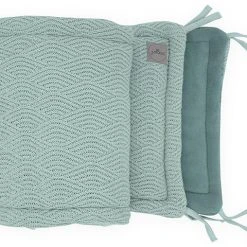 Linen Jollein Cot Bumper River Knit 35 X 180cm