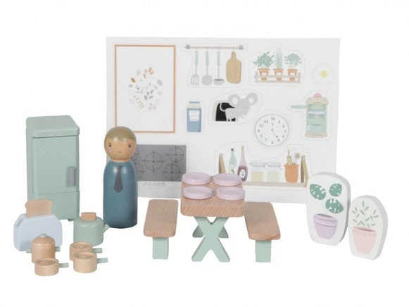 Little Dutch Toys LD Dollhouse PlaySet 3 Little Dutch Toys LD Dollhouse PlaySet