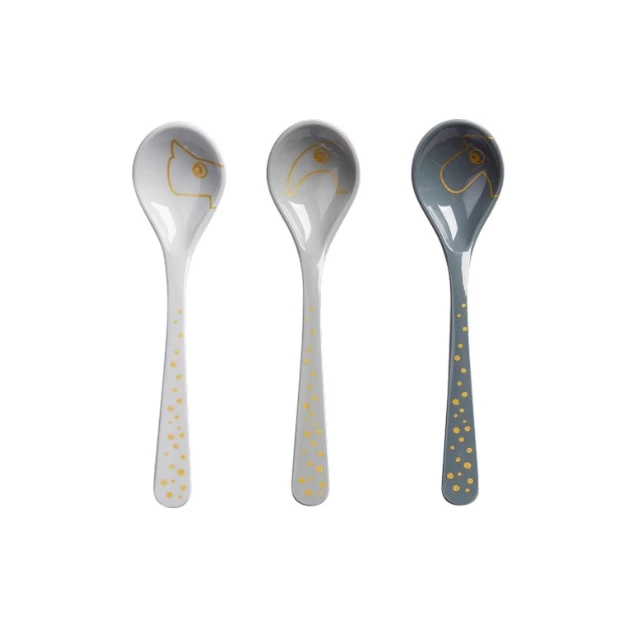 Done By Deer Spoon Happy Dots 3pc 3 Done By Deer Spoon Happy Dots 3pc