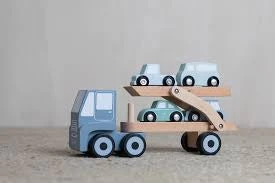 Little Dutch LD Toy Wooden Car Transport Toys 4 Little Dutch LD Toy Wooden Car Transport Toys