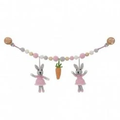 Sindibaba Toy Stroller Chain Crochet Décor 11 Sindibaba Toy Stroller Chain Crochet Décor