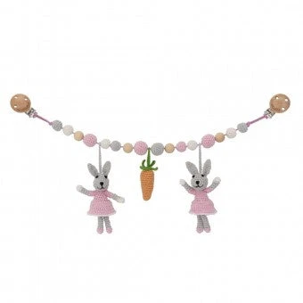 Sindibaba Toy Stroller Chain Crochet Décor 4 Sindibaba Toy Stroller Chain Crochet Décor