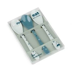 Done By Deer Spoon 3 PCS Dots Feeding