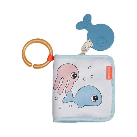 Done By Deer Toys Bath Time Book Sea Friends- Multi Color 3 Done By Deer Toys Bath Time Book Sea Friends- Multi Color