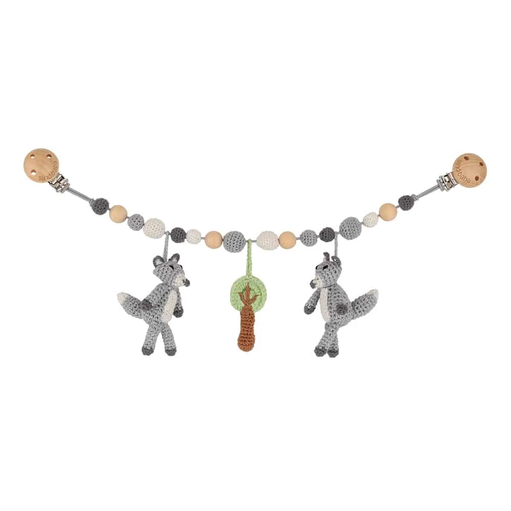 Sindibaba Toy Stroller Chain Crochet Décor 7 Sindibaba Toy Stroller Chain Crochet Décor