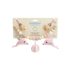 Sindibaba Toy Stroller Chain Crochet Décor 13 Sindibaba Toy Stroller Chain Crochet Décor