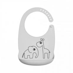 Done By Deer Silicone Bib Deer Friends Feeding