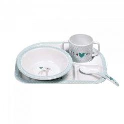 Lässig Mealtime Essentials Dinner Set Melamine / Silicone Lassig