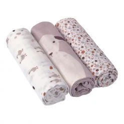Lässig Heavenly Soft Swaddle Large 3 Pack