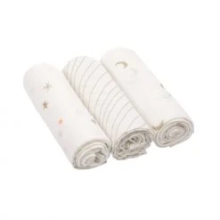 Lässig Heavenly Soft Swaddle Large 3 Pack