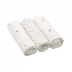 Lässig Heavenly Soft Swaddle Large 3 Pack
