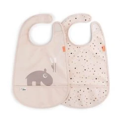 Done By Deer Bib Velcro 2 Pack Feeding