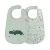 Done By Deer Bib Velcro 2 Pack Feeding