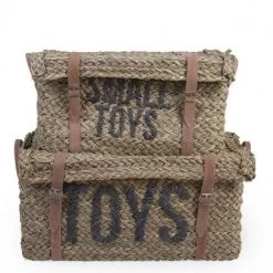 Childhome Baskets Rattan 'Toys" (set Of 2)