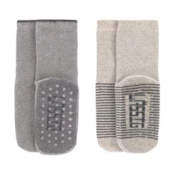 Lässig Anti Slip Socks 2 Pair Linen
