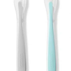 Skip Hop Feeding Easy Feed Spoons- Grey