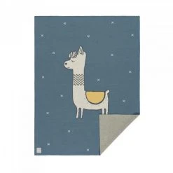 Lässig Lassig Knitted Blanket 75cm X 100cm Linen