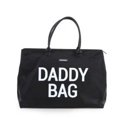 Childhome Daddy Bag Black Bath & Changing