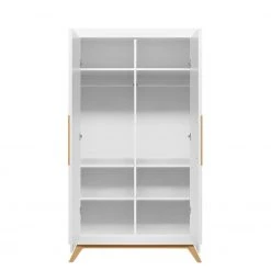 Bopita Fenna 2 Doors Wardrobe White/Natural