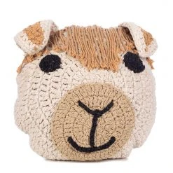 Kids Depot Cushion Crochet Animal Linen