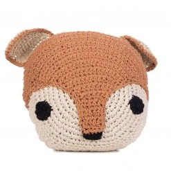 Kids Depot Cushion Crochet Animal Linen