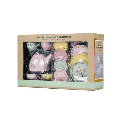 Little Dutch LD Tea Set Flowers Toys 4 Little Dutch LD Tea Set Flowers Toys