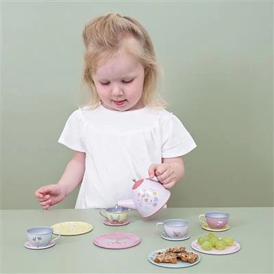 Little Dutch LD Tea Set Flowers Toys 7 Little Dutch LD Tea Set Flowers Toys