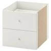 Ikea Baby Furniture Insert With 2 Drawers For Kallax