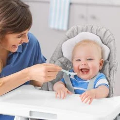 Skip Hop Feeding Easy Feed Spoons- Grey