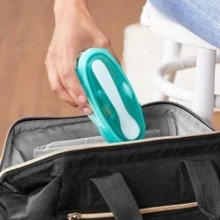 Skip Hop Feeding Easy Serve Travel Bowl & Spoon- Grey