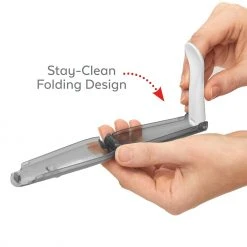 Skip Hop Feeding Easy Fold Travel Spoons- Grey 9 Skip Hop Feeding Easy Fold Travel Spoons- Grey