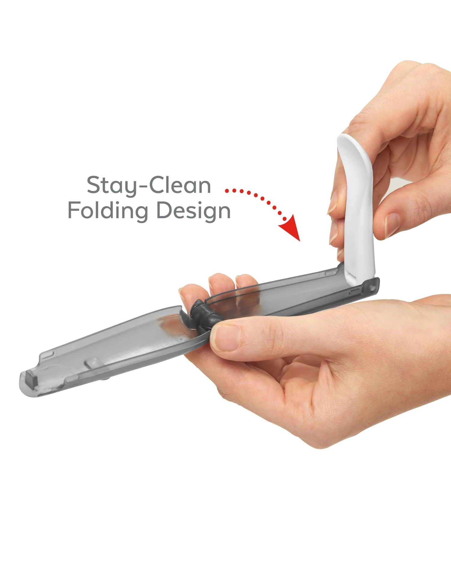 Skip Hop Feeding Easy Fold Travel Spoons- Grey 5 Skip Hop Feeding Easy Fold Travel Spoons- Grey