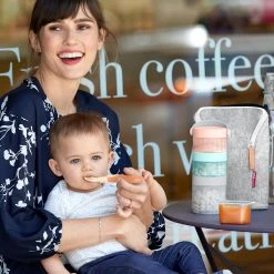 Skip Hop Feeding Easy Fold Travel Spoons- Grey 11 Skip Hop Feeding Easy Fold Travel Spoons- Grey