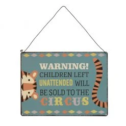 Rex London Décor Warning! Children To The Circus