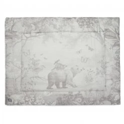 Jollein Playpen Mat 75x95cm - Forest Animals Linen