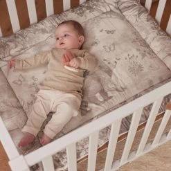 Jollein Playpen Mat 75x95cm - Forest Animals Linen