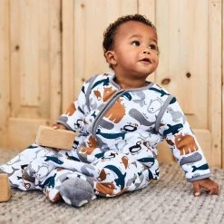 Jollein Sleeping Bag With Detachable Sleeves 70cm Linen