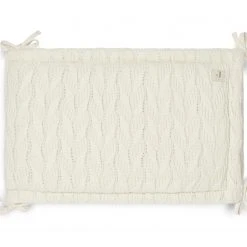 Jollein Cot Bumper Spring Knit 35 X 180 Cm Linen