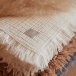 Jollein Blanket Muslin Fringe 75 X 100 Cm