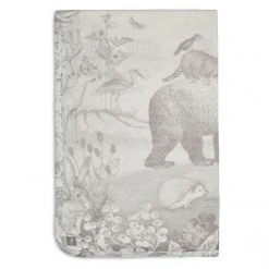 Jollein Jersey Blanket 75x100cm Forest Animals Linen